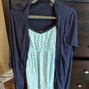 Maternity Gown and Robe